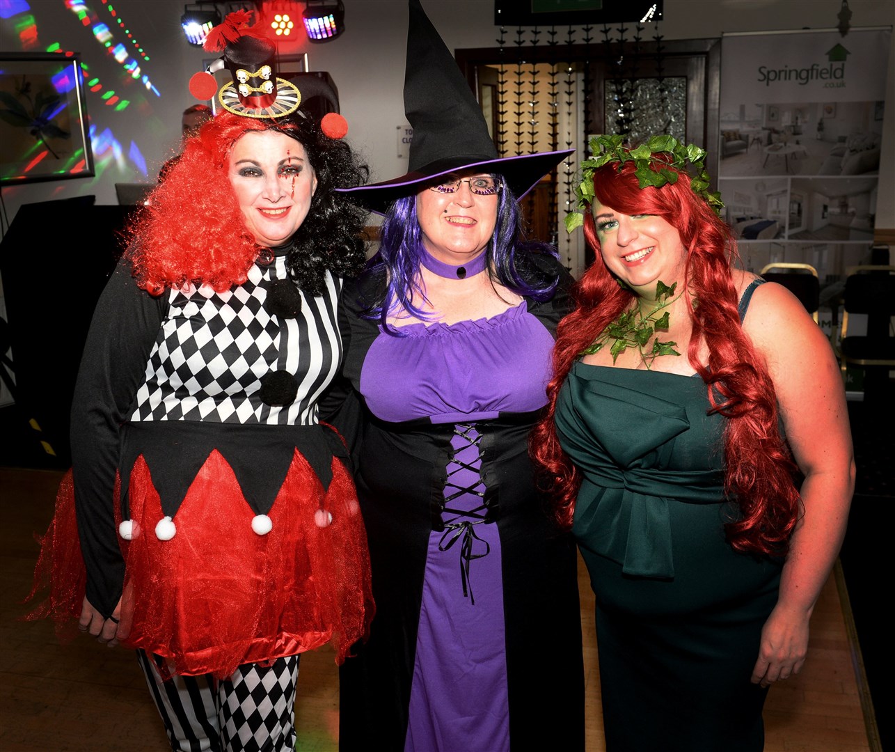 Wendy Binnie, Fiona White and Evie Webb looking frightfully fab! Picture: Gary Anthony
