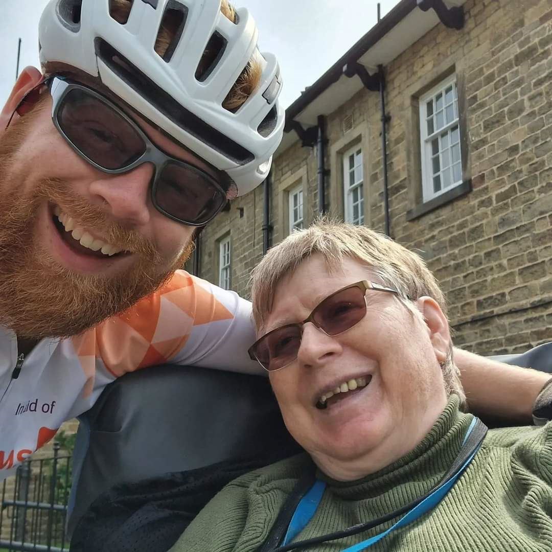 Antony Butcher decided to take on the challenge in honour of his mother Teresa, who was diagnosed with MS when he was a teenager (Antony Butcher/PA)