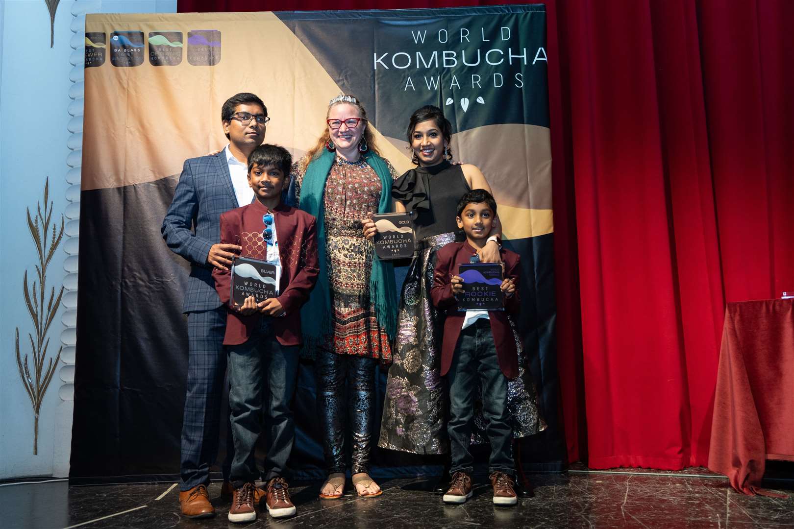 Drinks sponsor, Kompassion Kombucha, recently won the world’s best kombucha award in Spain.