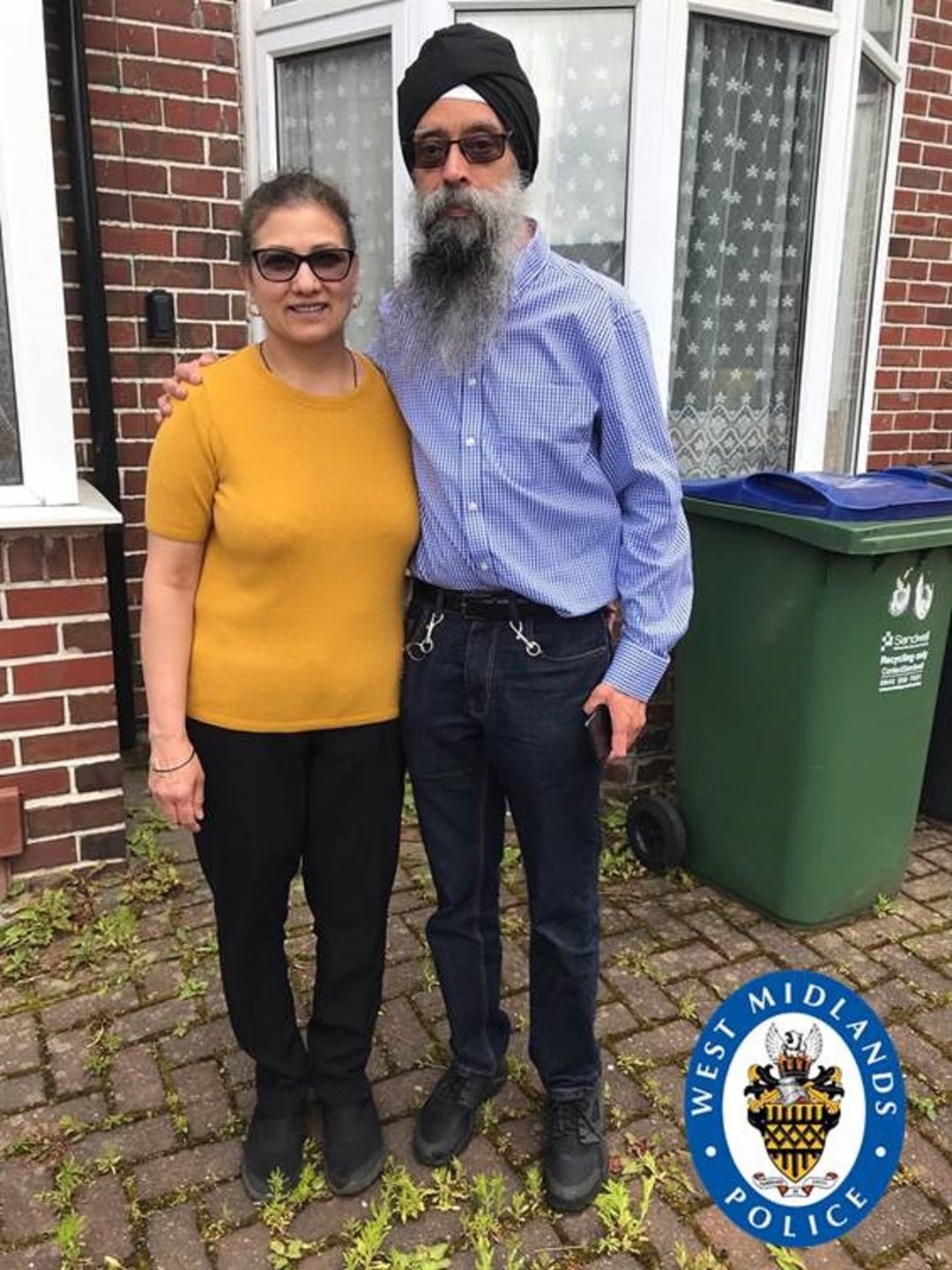 Jasbir Kaur, 52, and her husband Rupinder Singh Bassan, 51, who were found with fatal injuries at their semi-detached house in Moat Road, Oldbury, in the West Midlands (West Midlands Police/PA)
