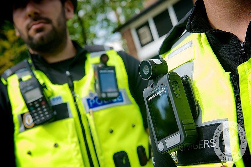 Cops in the Highlands want cameras like these seen on West Midlands Police for protection.