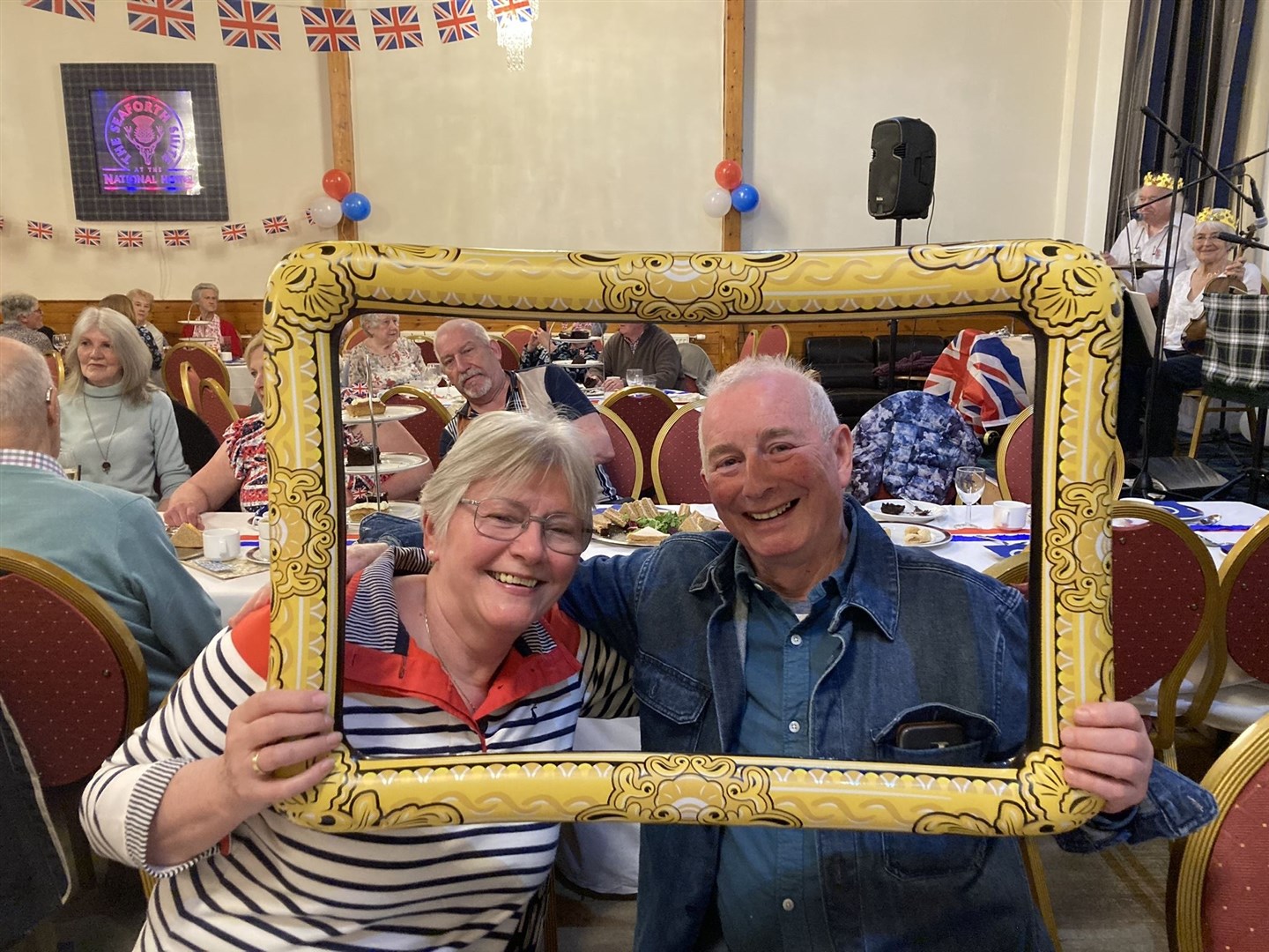More fun at the Dingwall lunch.