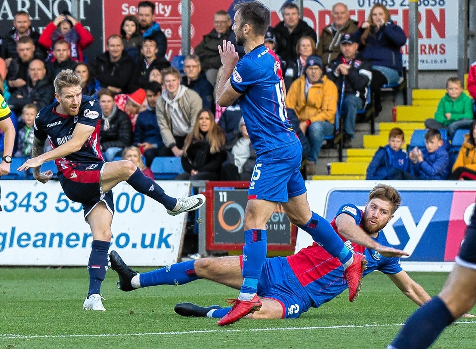 Ross County will be looking to win the first Highland derby in two years when ICT come to Dingwall in the Scottish Cup. Picture: Ken Macpherson