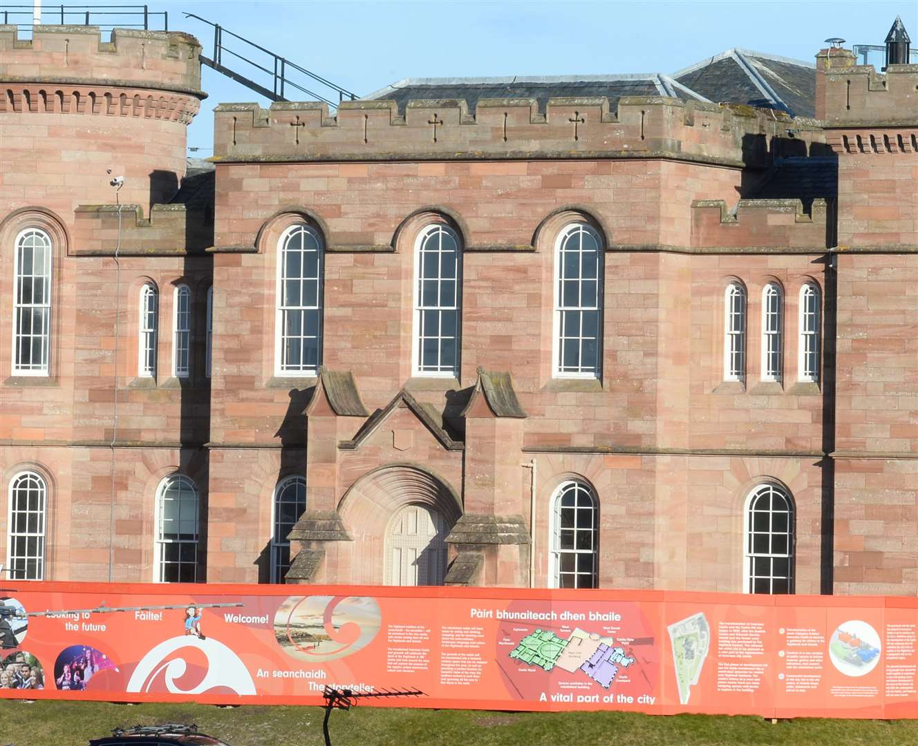 Inverness Castle is to be transformed into a tourist attraction.
