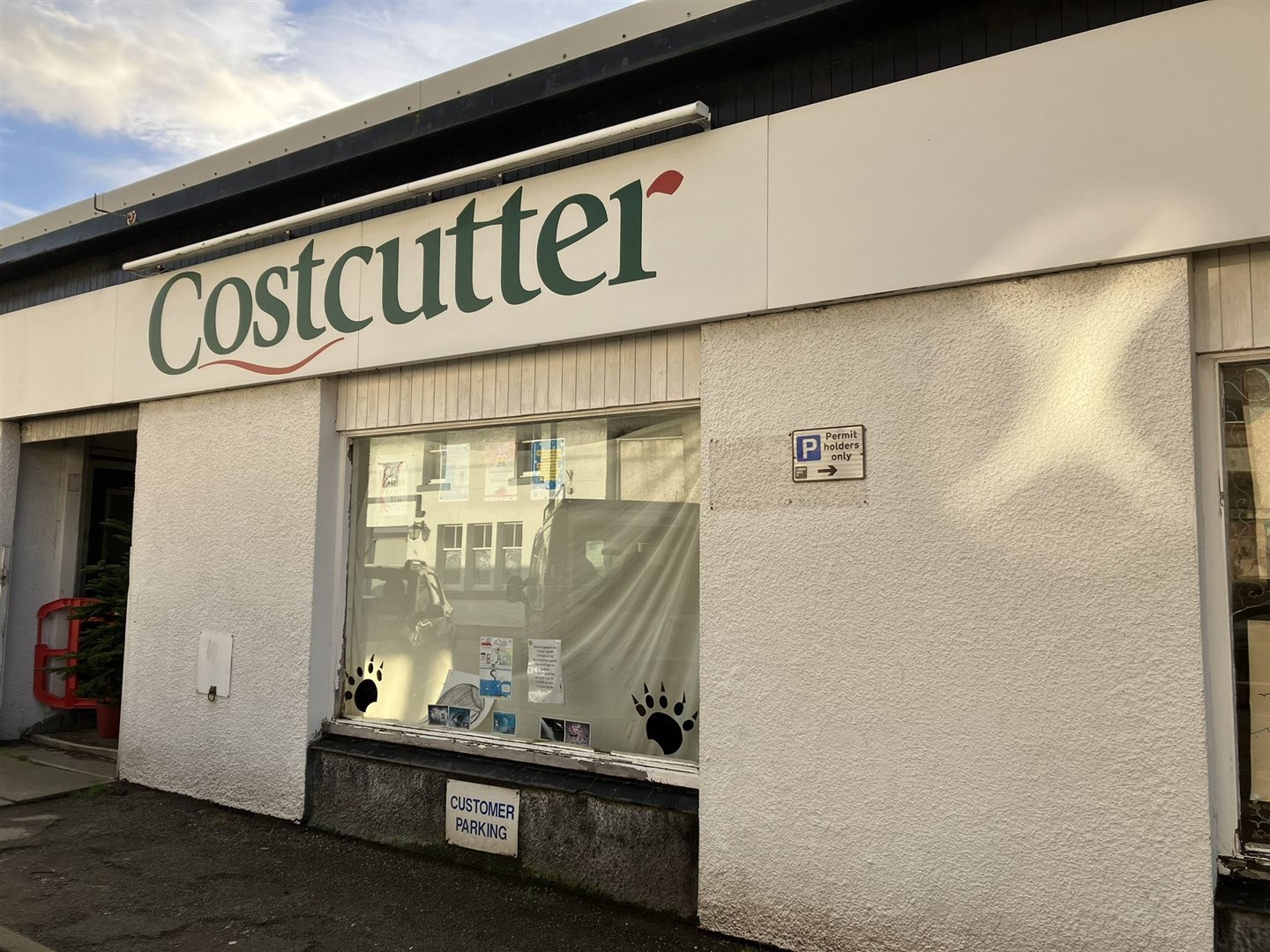 Ullapool Costcutters, closed in 2013.