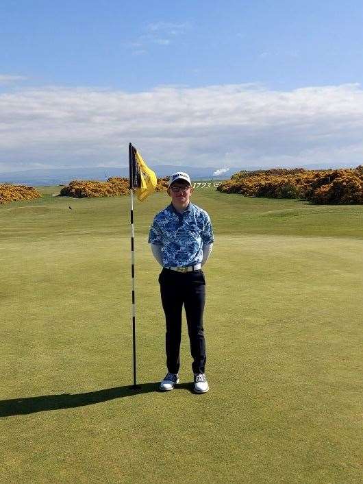 Jack Mann won the Junior Tour Scotland event at Fortrose and Rosemarkie Golf Club.