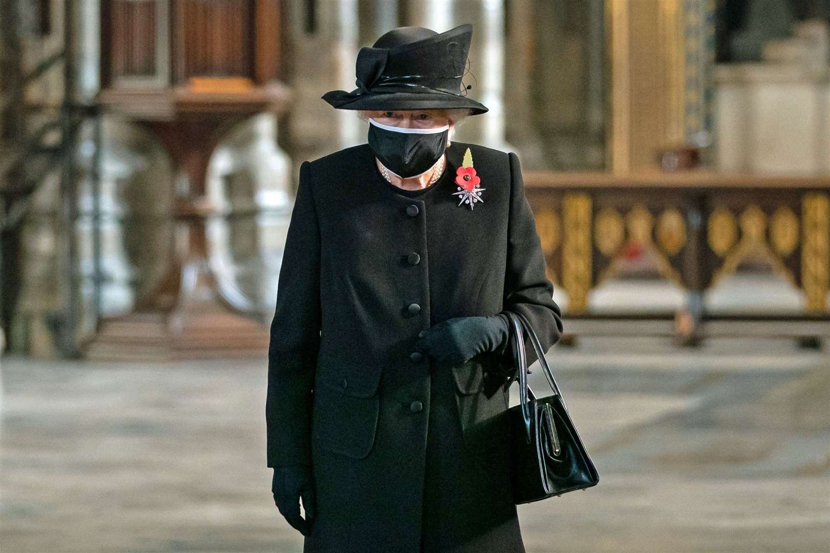 The Queen during a ceremony in London’s Westminster Abbey (Aaron Chown/PA)
