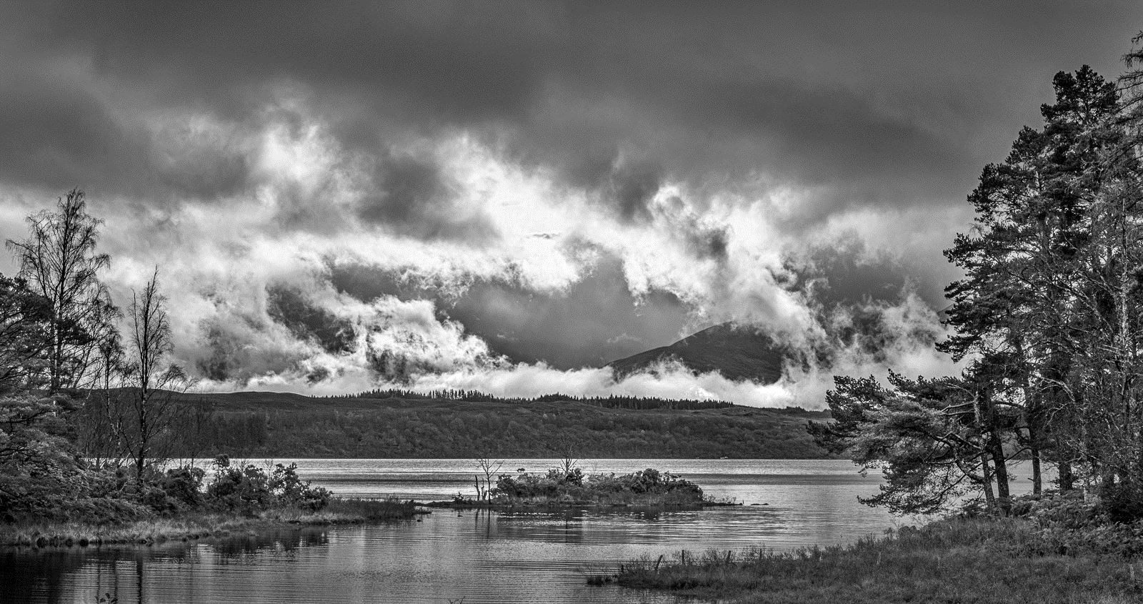 Storm clearing - Andy Kirby. Monochrome