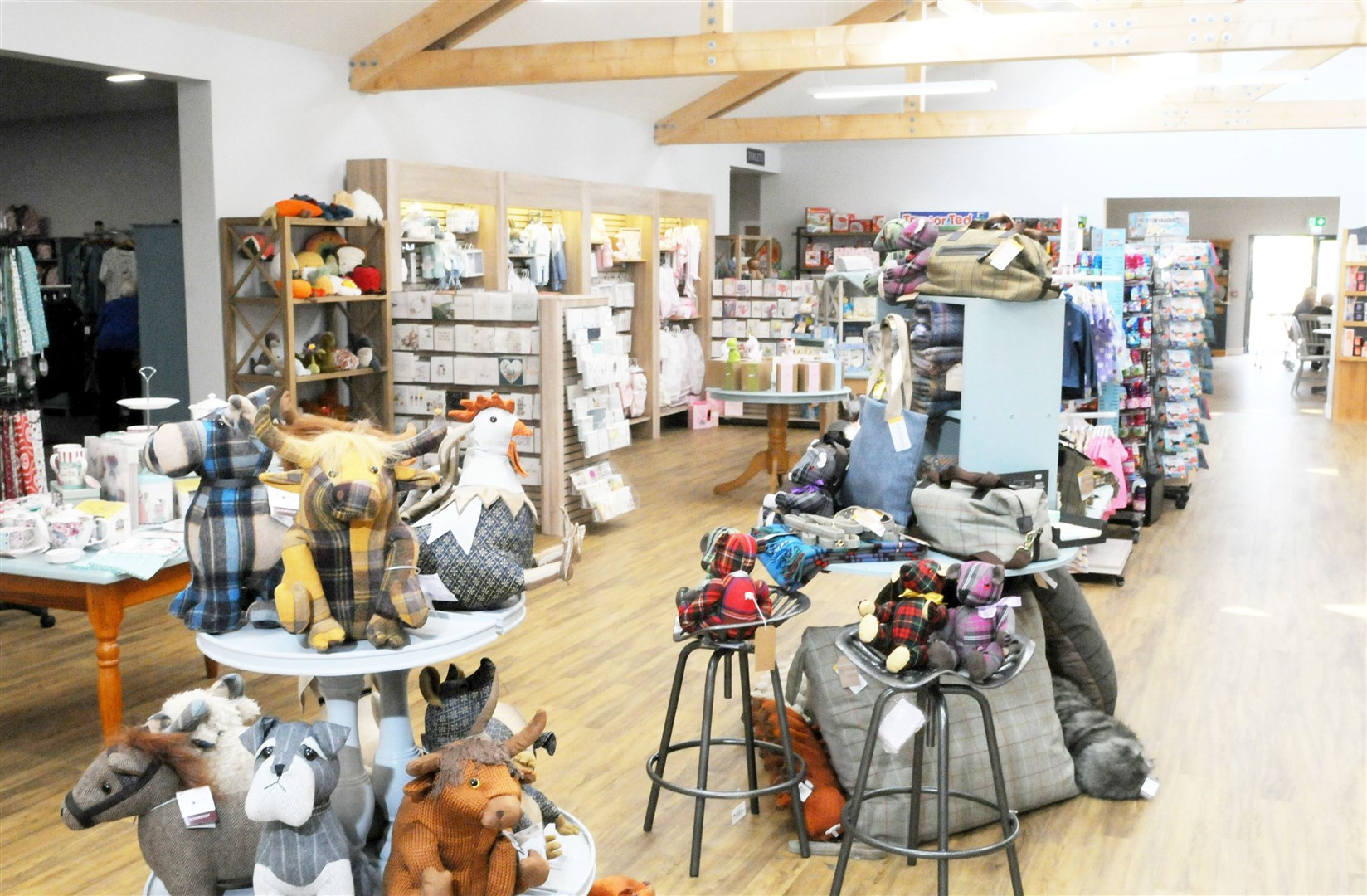 Dalmore Farm opened its doors on the 26th of July 2021: Shop interior.Picture: James Mackenzie.