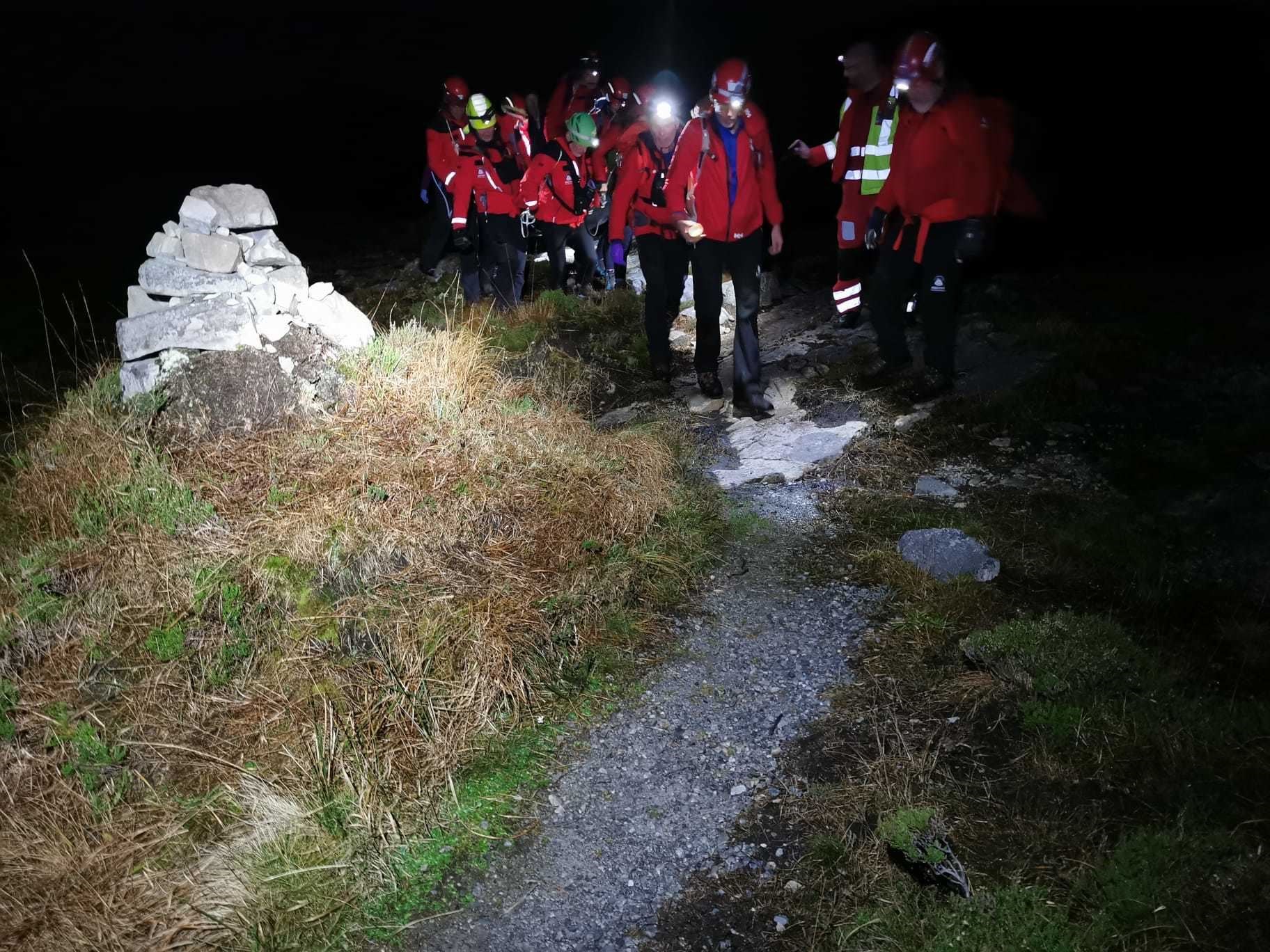 Assynt Mountain Rescue Team has reminded climbers and hill walkers that it is important to carry a headtorch at this time of year, no matter how long you expect to be out on the hill. Picture: Assynt Mountain Rescue Team
