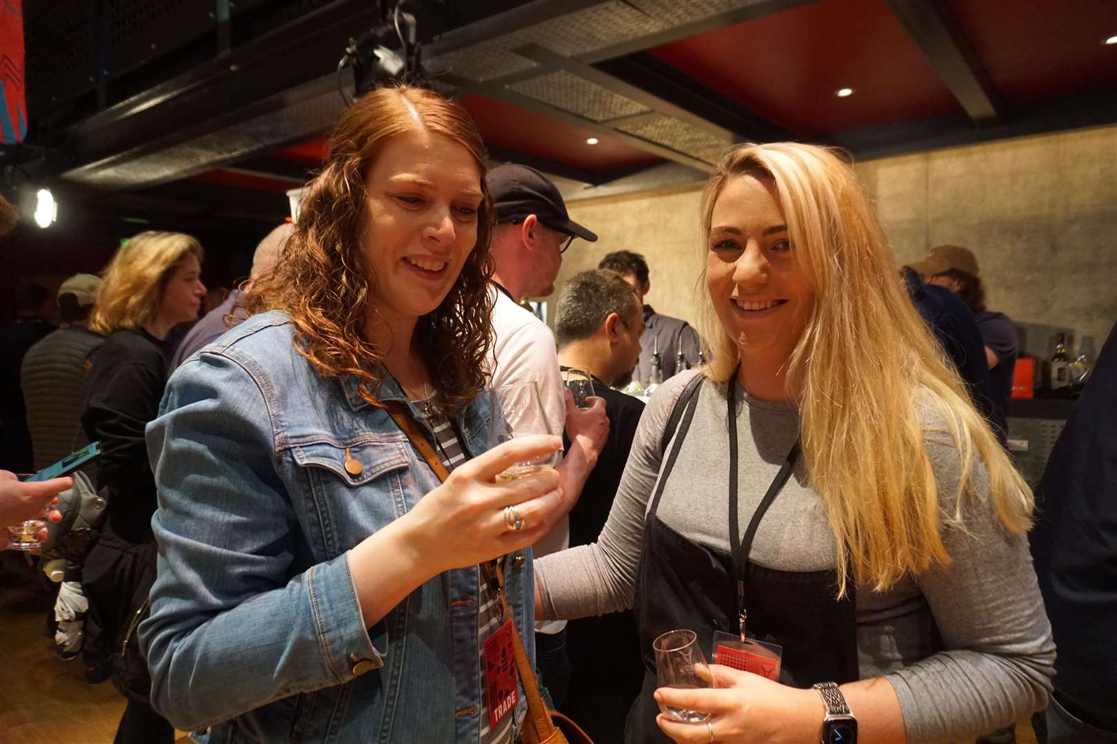 Locals enjoyed the new whisky event.