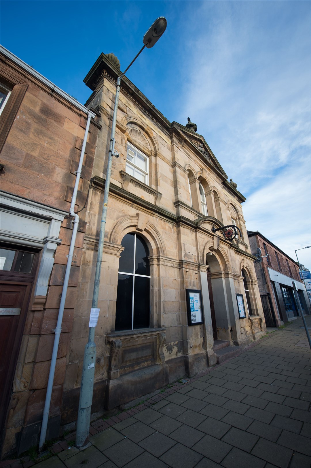 Invergordon Town Hall on the High Street is up for sale.