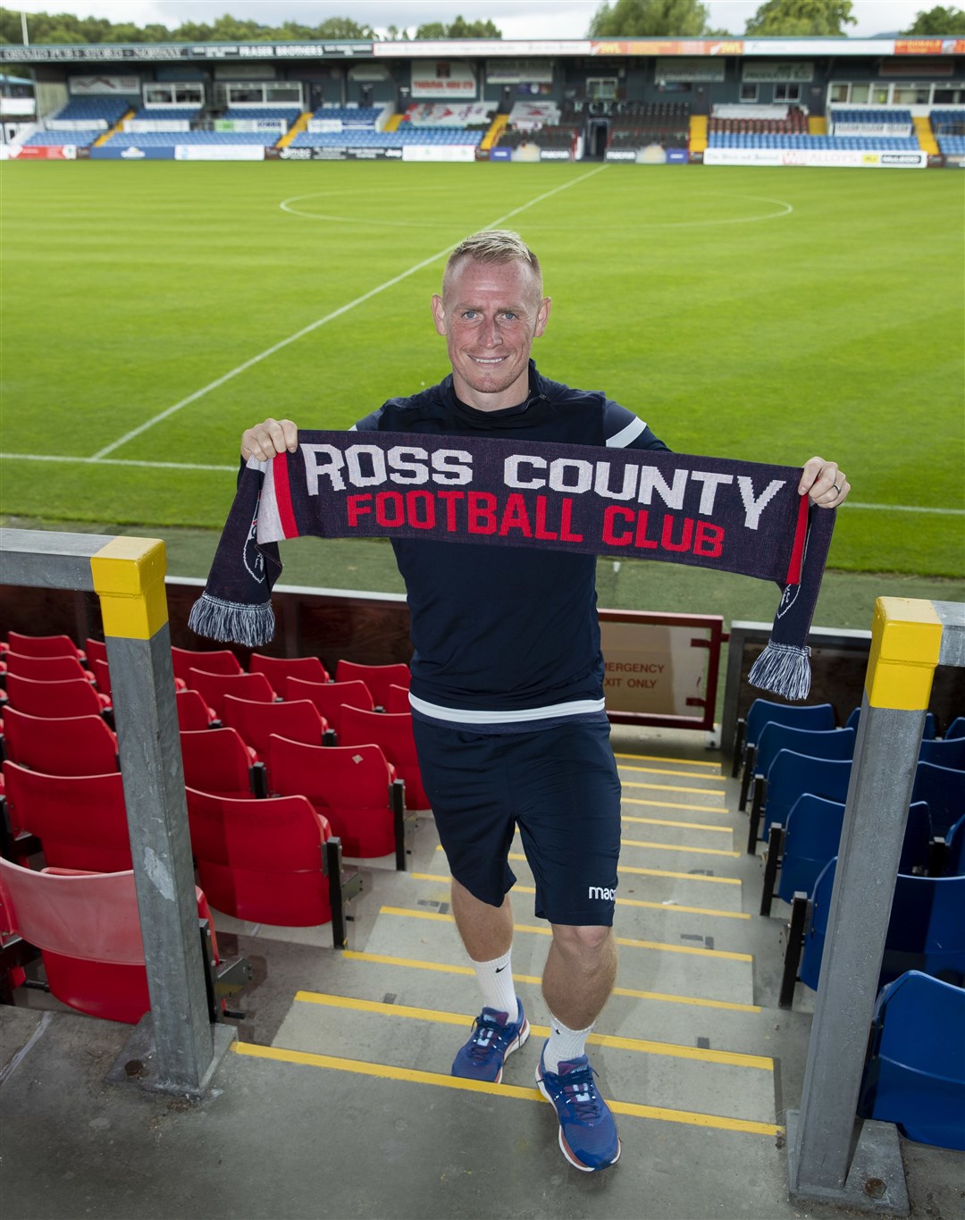 Picture - Ken Macpherson, Inverness. See story. Ross County new signing Carl Tremarco pictured yesterday morning (Thurs) in Dingwall.