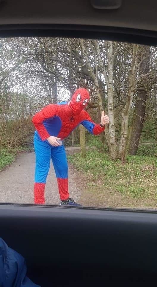 Spider-Man on patrol