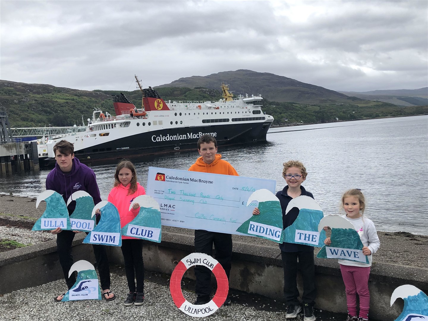 Ullapool Swim Club has been a previous recipient of money through the fund.