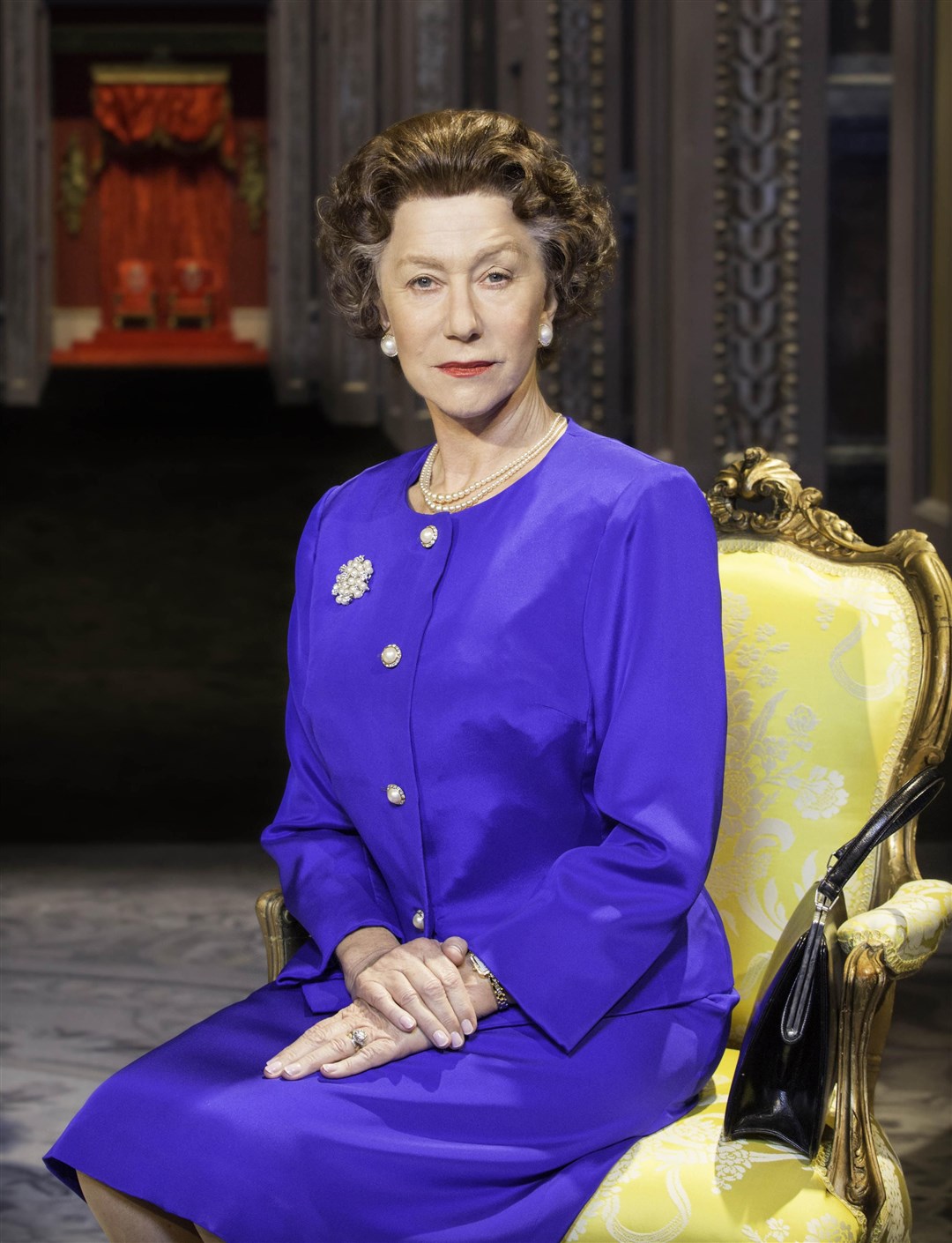 Dame Helen Mirren as the Queen Elizabeth for the play The Audience by Peter Morgan (Johan Persson/PA)