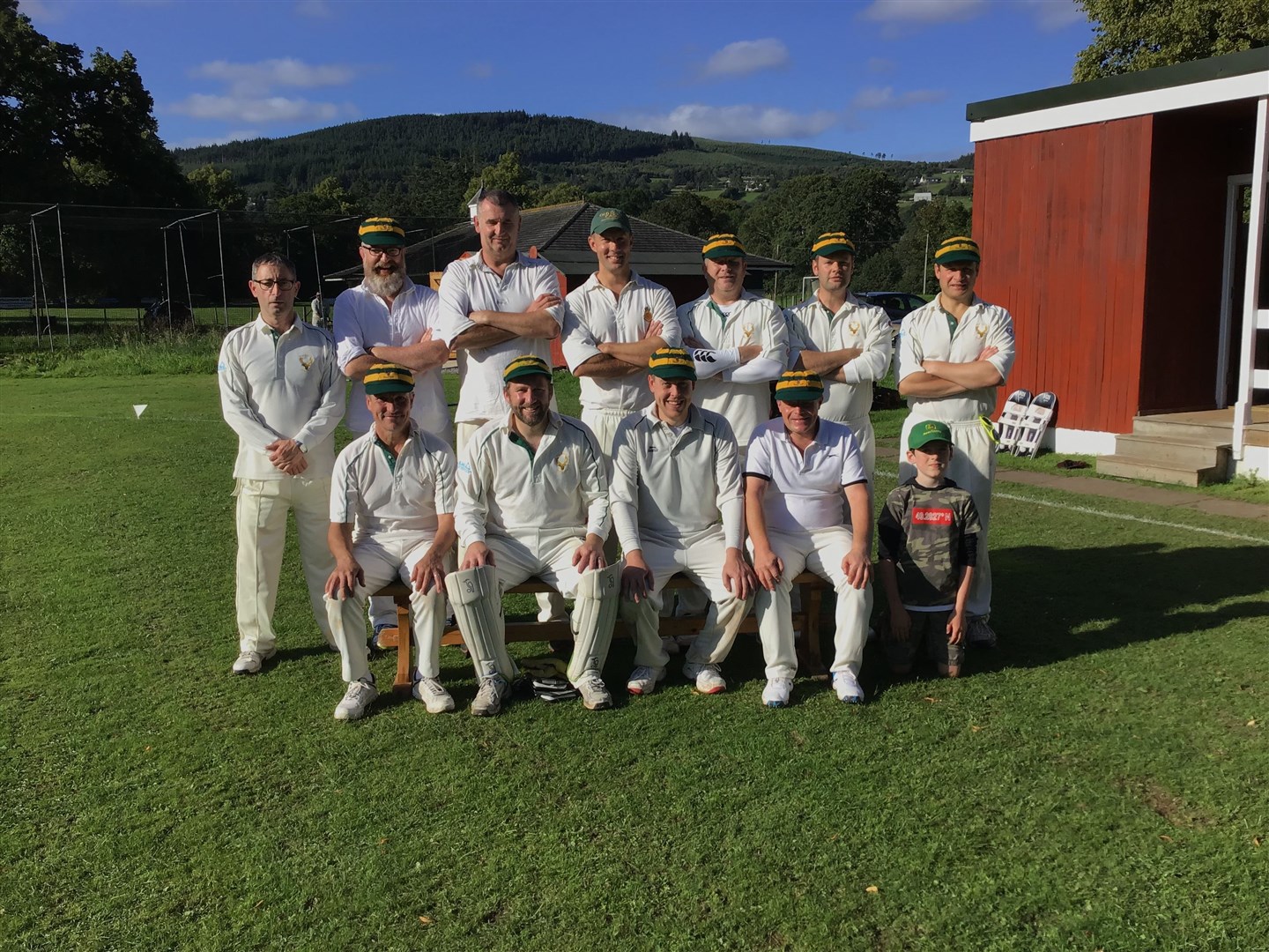 Ross County Cricket Club's 2019 squad that finished third in the Nosca table.