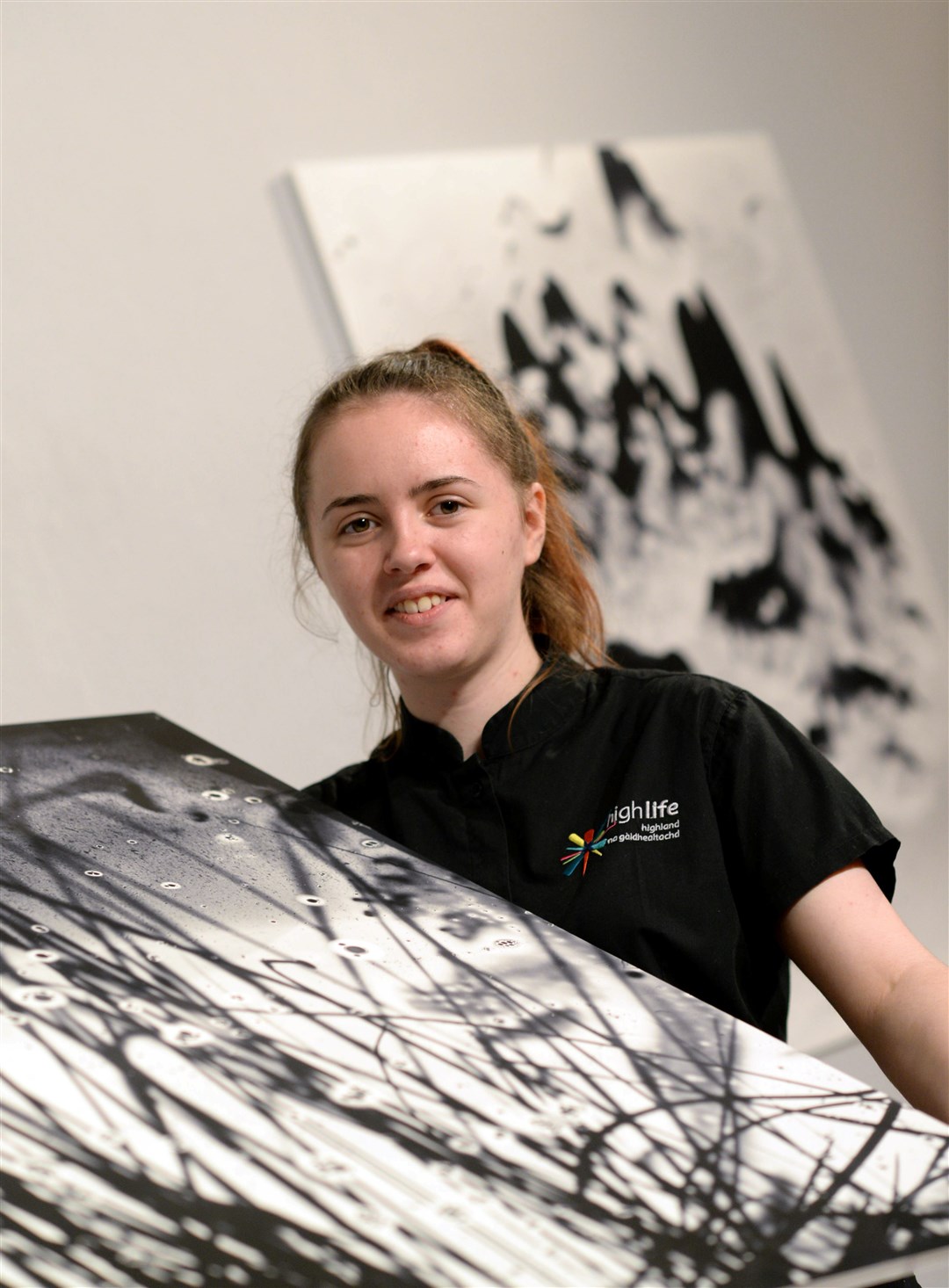 Lauren Mckittrick, arts leader for High Life Highland.
