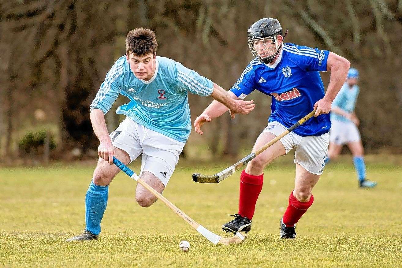 After scoring five against Kinlochshiel last week, Craig Morrison wants to keep his scoring run going in the Camanachd Cup. Picture: Neil Paterson