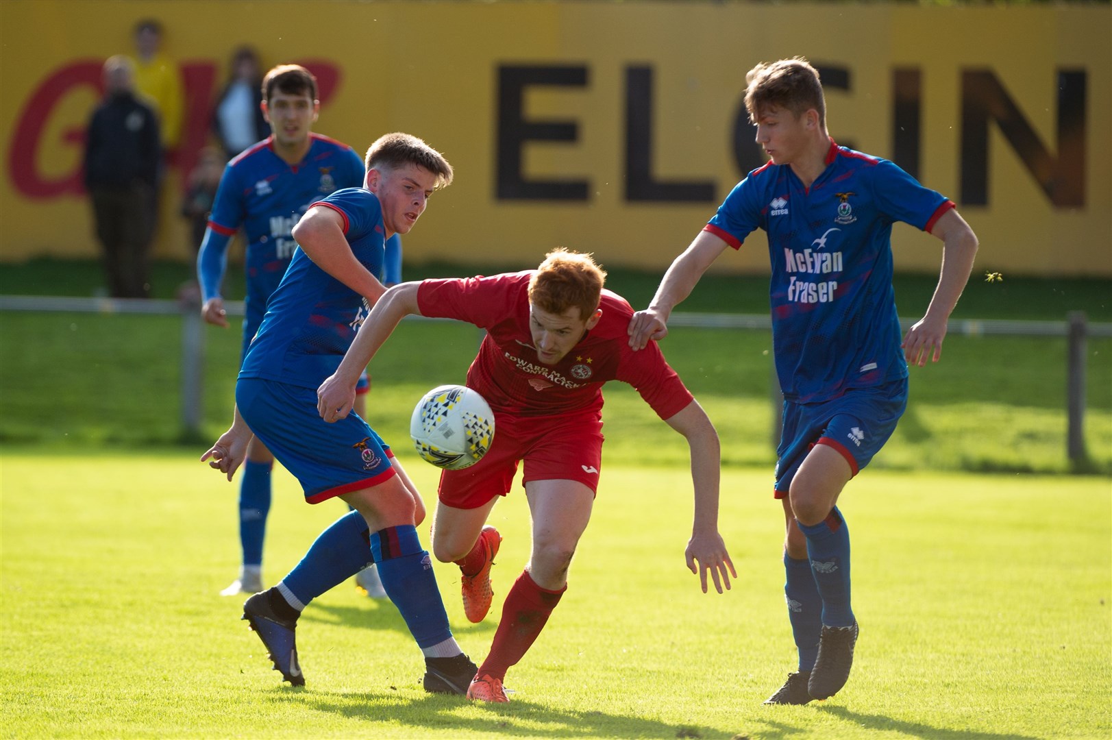Caley Thistle play Brora Rangers in the 2019 final. Picture: Callum Mackay