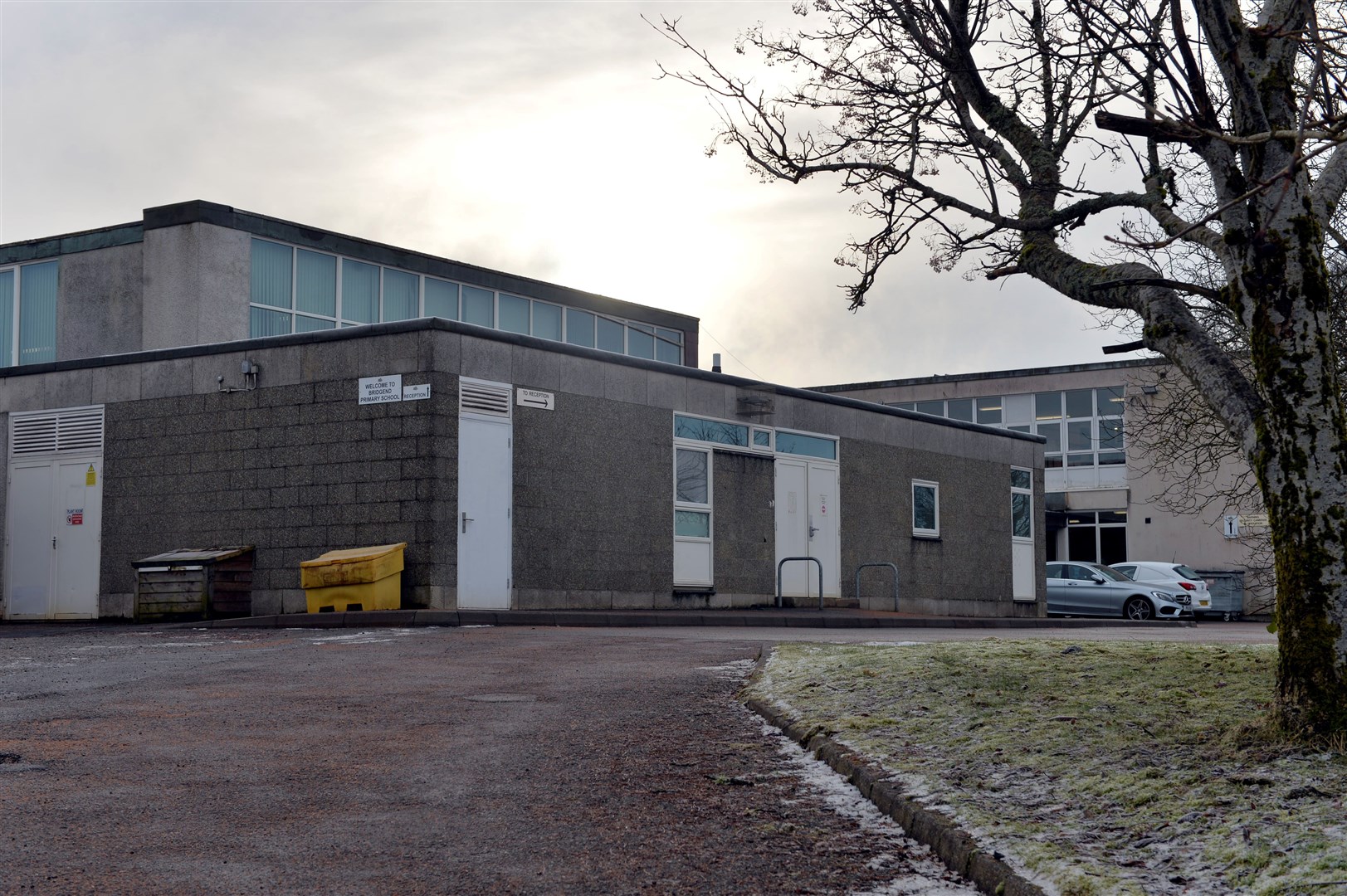 Bridgend Primary School, Alness was the subject of vandalism last week.