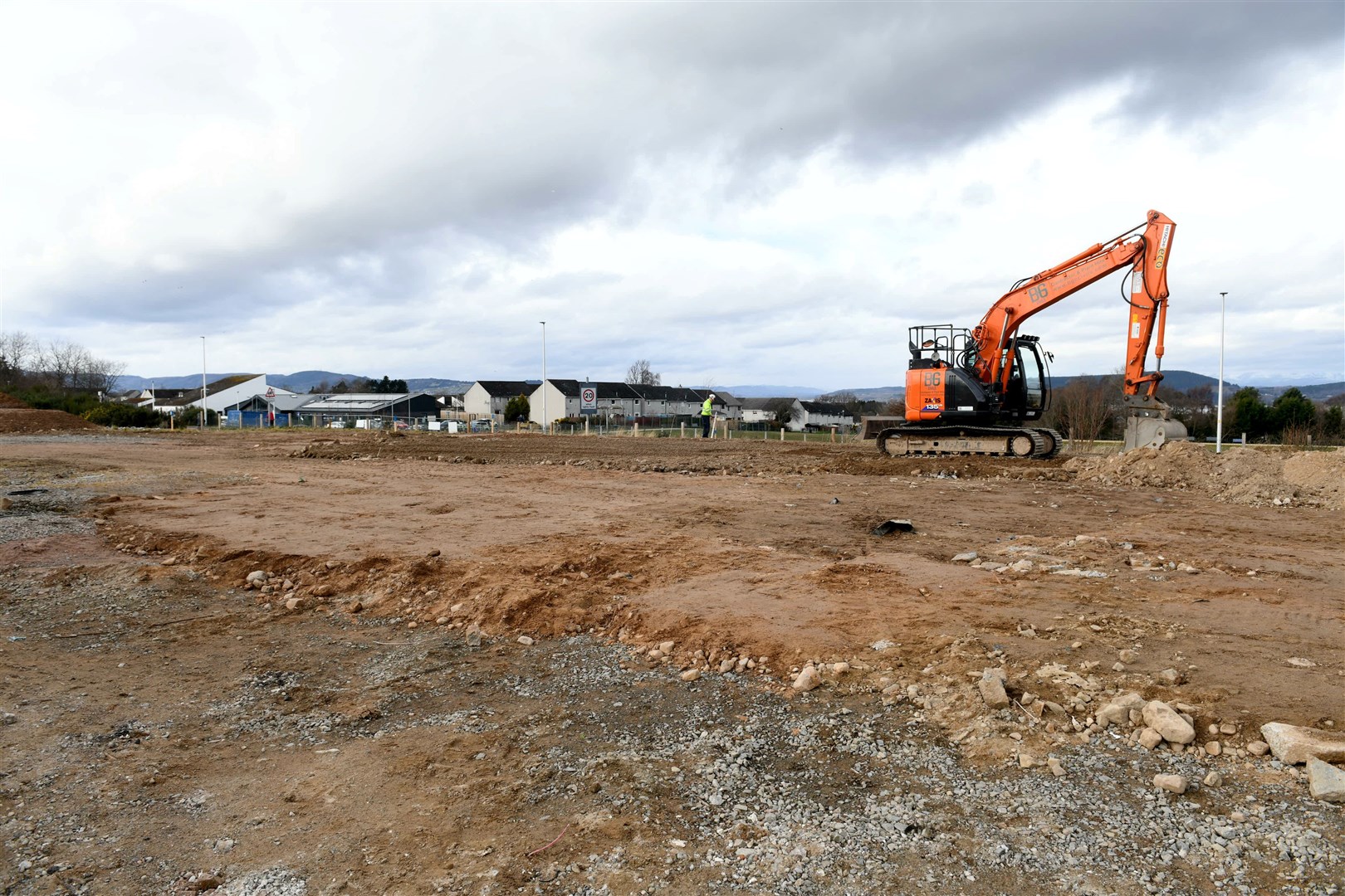 Construction work started on the Haven Centre at a site in Smithton in March.