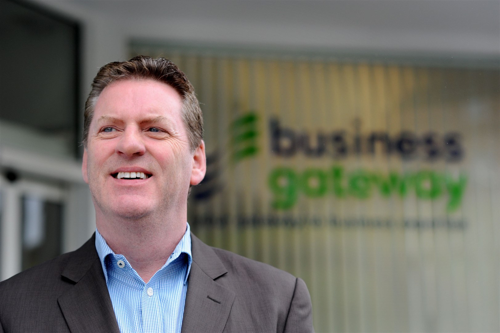 Business Gateway.Picture: Gair Fraser. Image No. 034898.. Business Gateway manager for Highlands and Moray, Danny Gallagher..