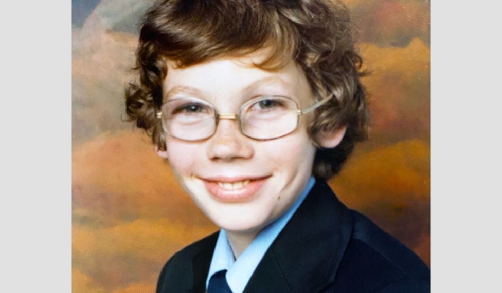 Mick Fleming as a child.