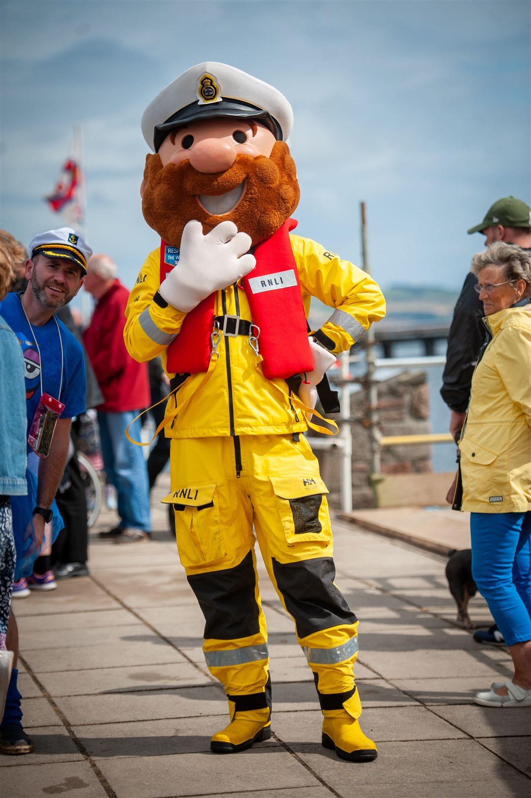 In the absence of events such as the Invergordon RNLI open day, the local lifeboat team is looking at alternative fundraising ventures. This first is a fun run with a difference next week. Picture: Callum Mackay