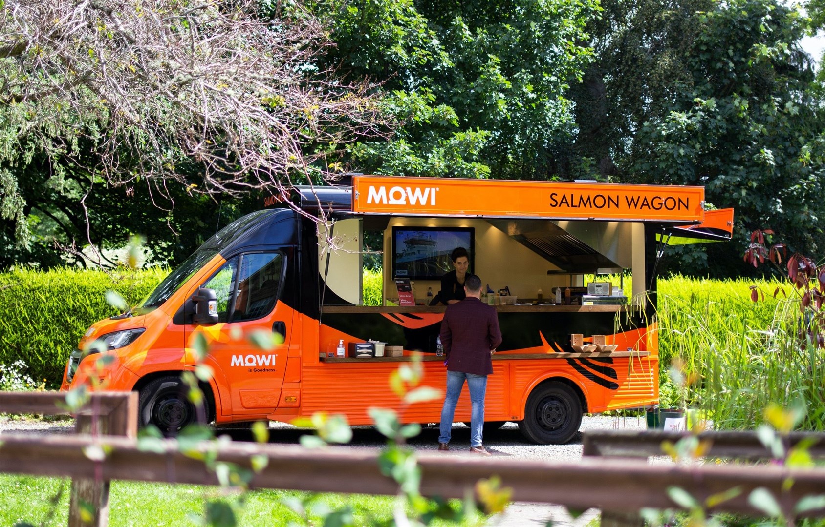 Mowi Scotland's ‘Salmon Wagon will be back on tour. Picture By: Nick Mailer Photography
