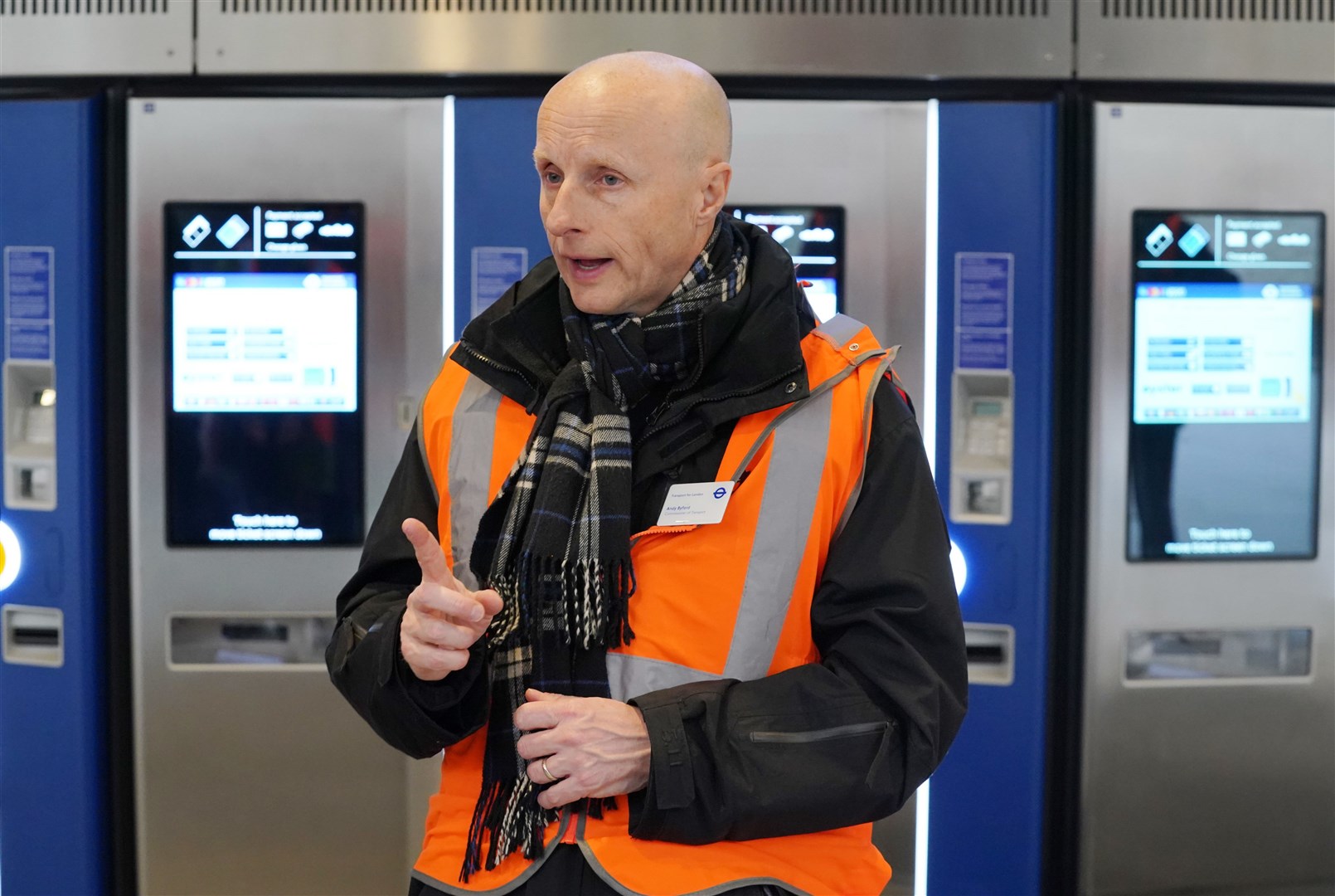 Transport commissioner Andy Byford said TfL staff have ‘dropped everything’ (Jonathan Brady/PA)
