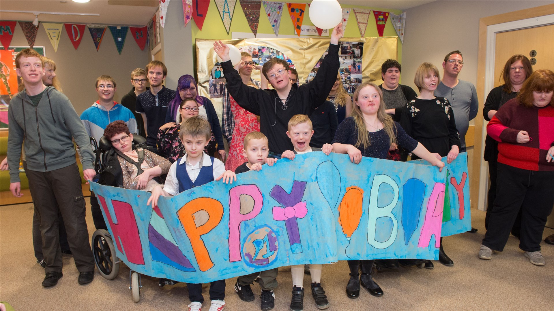 Special Needs Action Project (SNAP), Drummond School, Inverness celebrate its 21st birthday...Picture: Callum Mackay. Image No. 039535.