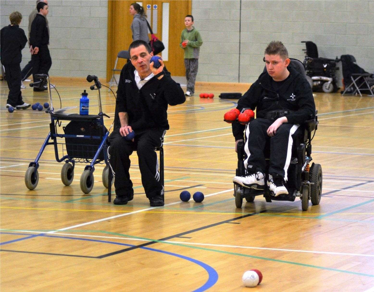 Highlife Highland offers a trial of Paralympic sport Boccia