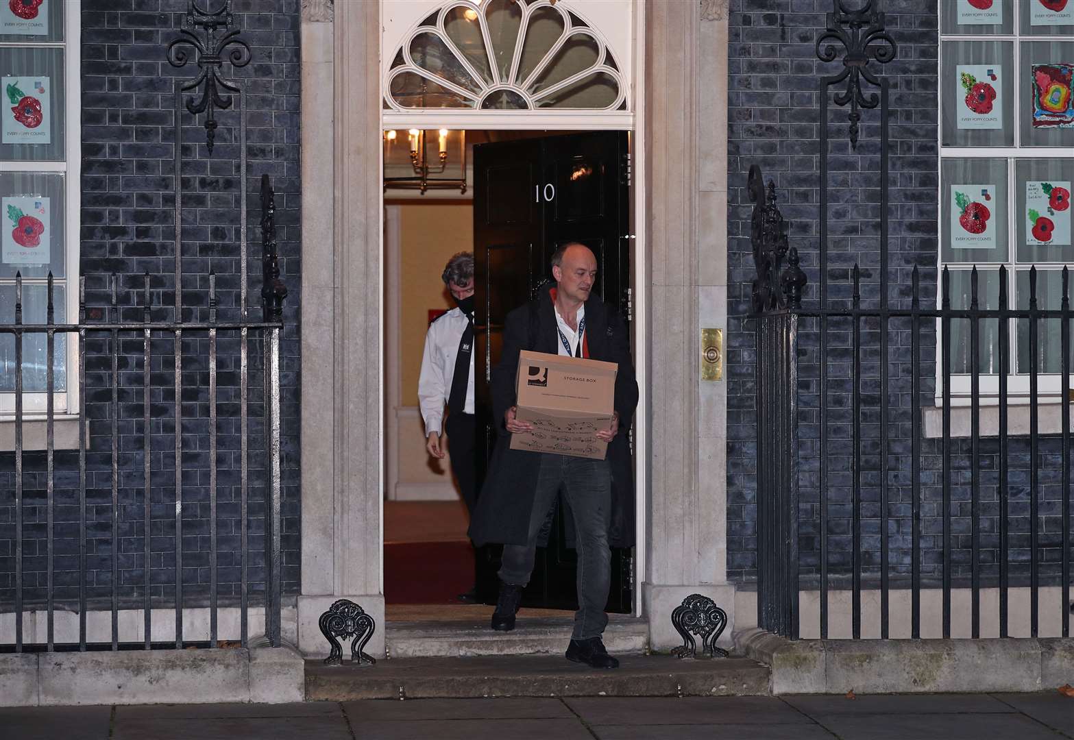 Prime Minister Boris Johnson’s former aide Dominic Cummings leaves 10 Downing Street (PA)