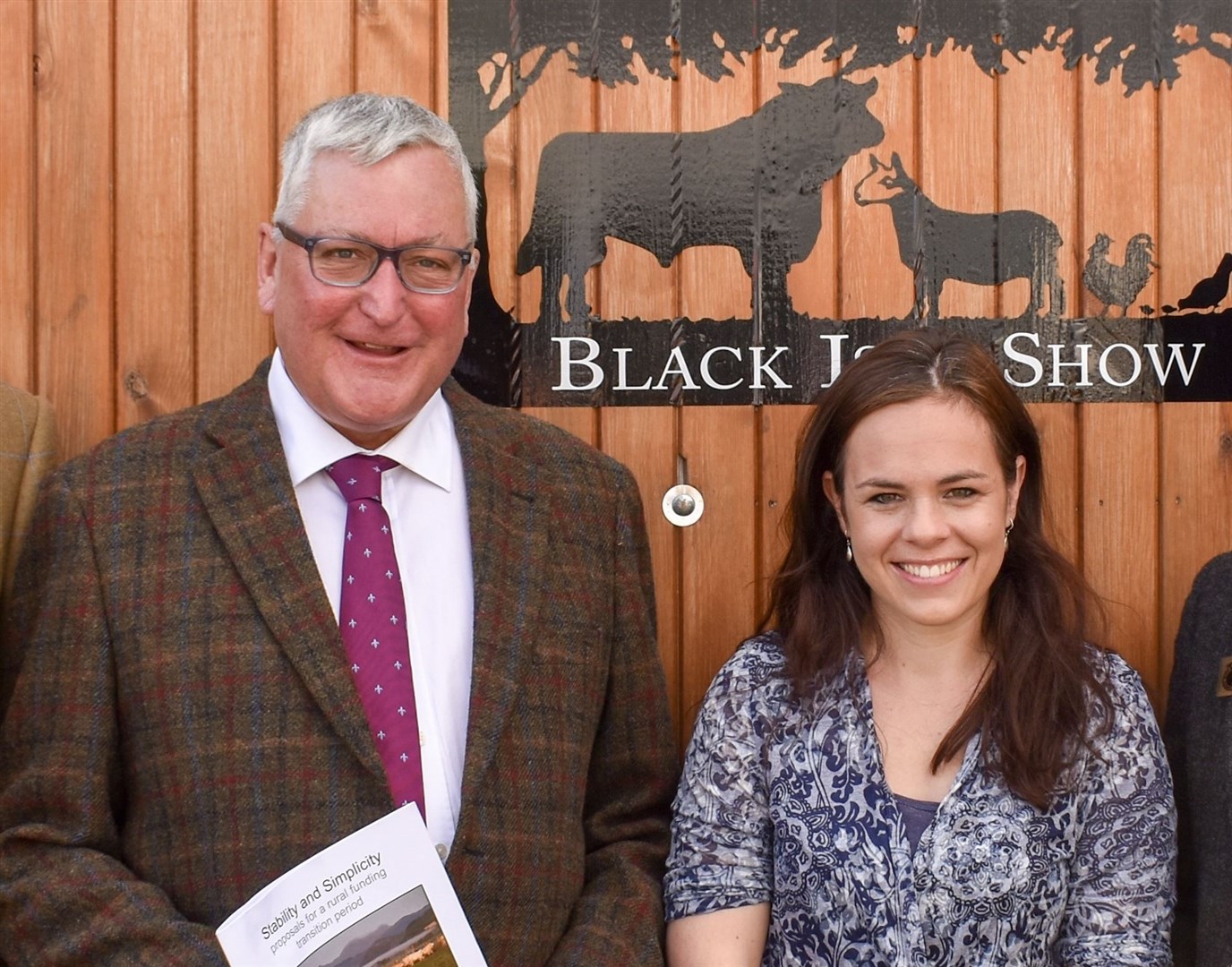 Highland MSPs Kate Forbes and Fergus Ewing pictured together at the Black Isle Show.