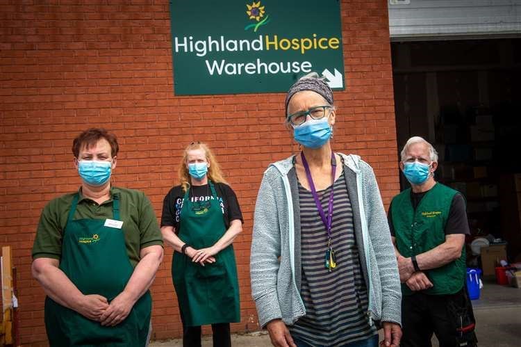 The hospice is keen to make life as straightforward as possible for volunteers processing donated goods and to avoid having to place damaged goods into landfill. Picture: Highland Hospice