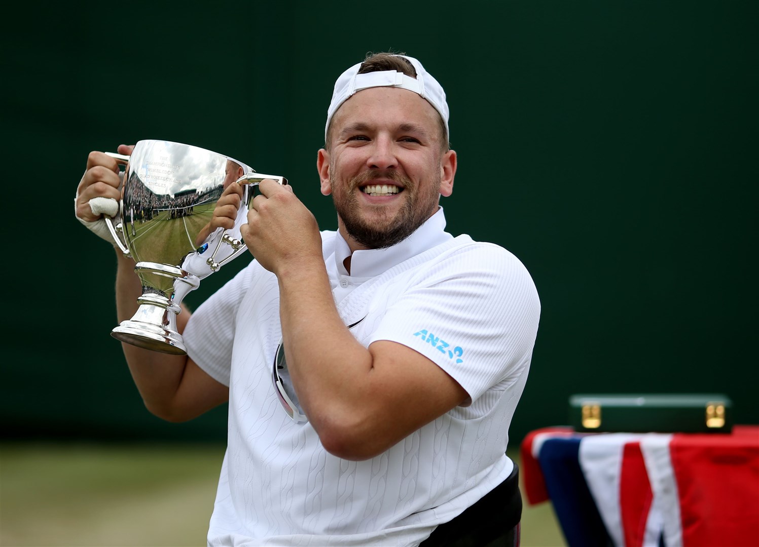 Wheelchair tennis player and 2022 Australian of the Year Dylan Alcott (Steve Parsons/PA)