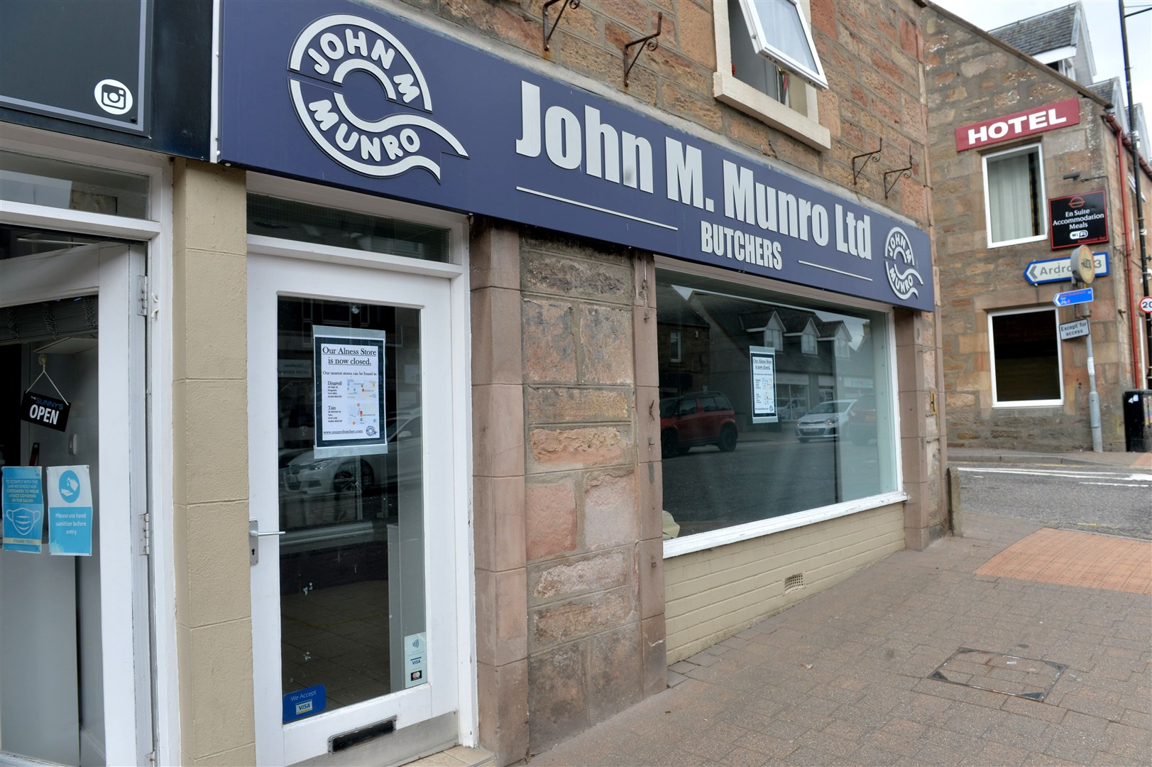 The John M. Munro butcher shop in Alness has closed after 48 years.
