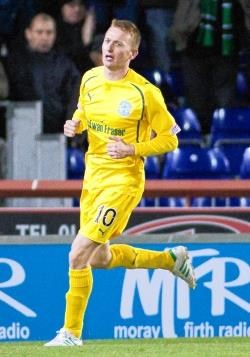 Derek Riordan is one of the players Ross County's boss is keen to sign.