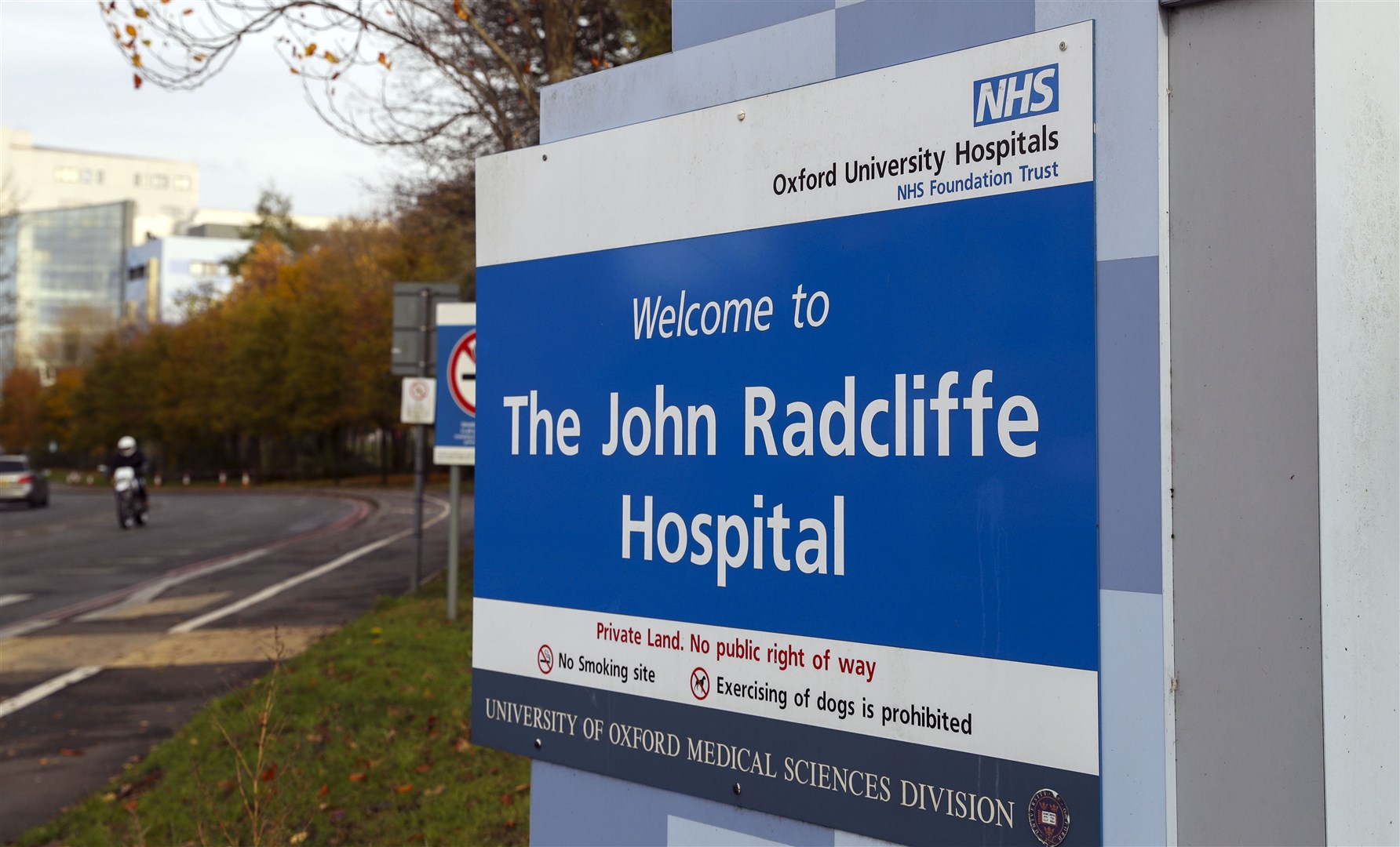 The John Radcliffe Hospital in Oxford (Steve Parsons/PA)