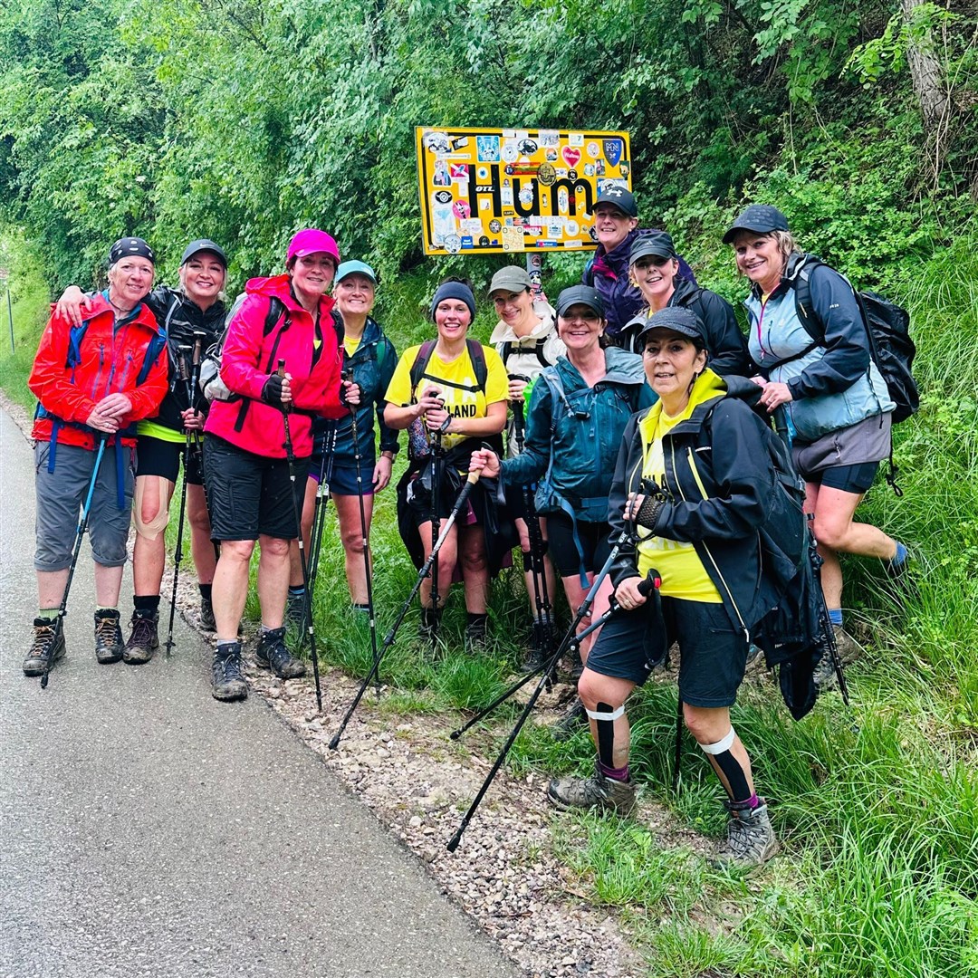 The group reached Hum, the smallest town on the planet, on Wednesday at lunchtime.