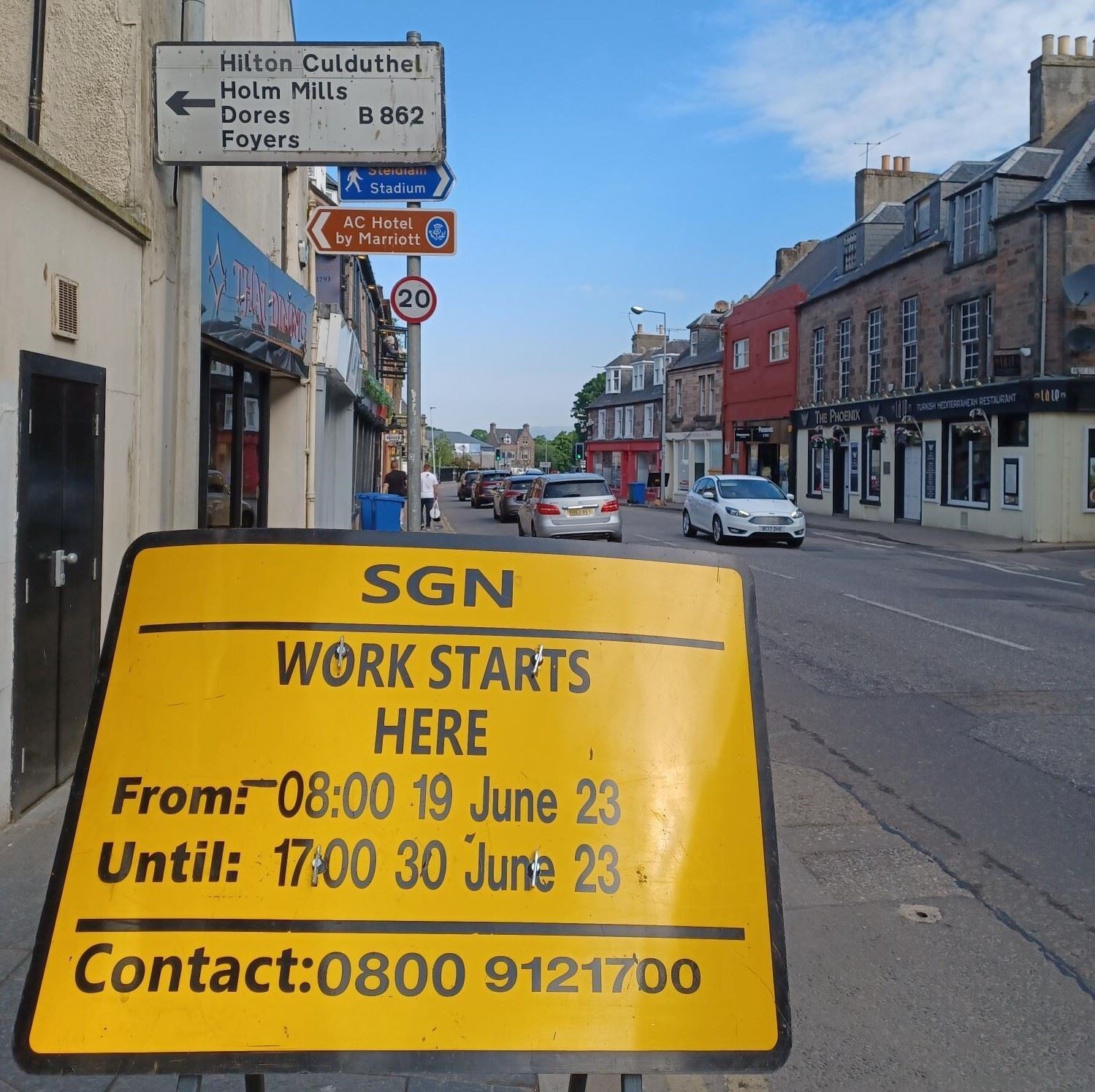 Worsk are set to start on Academy Street.