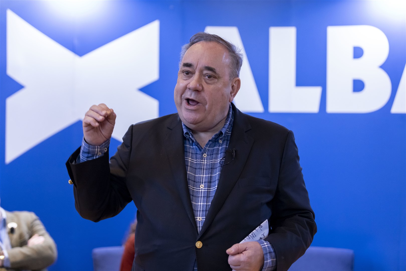 Alex Salmond said his Alba Party could win 24 seats at the next Holyrood elections (Robert Perry/PA)
