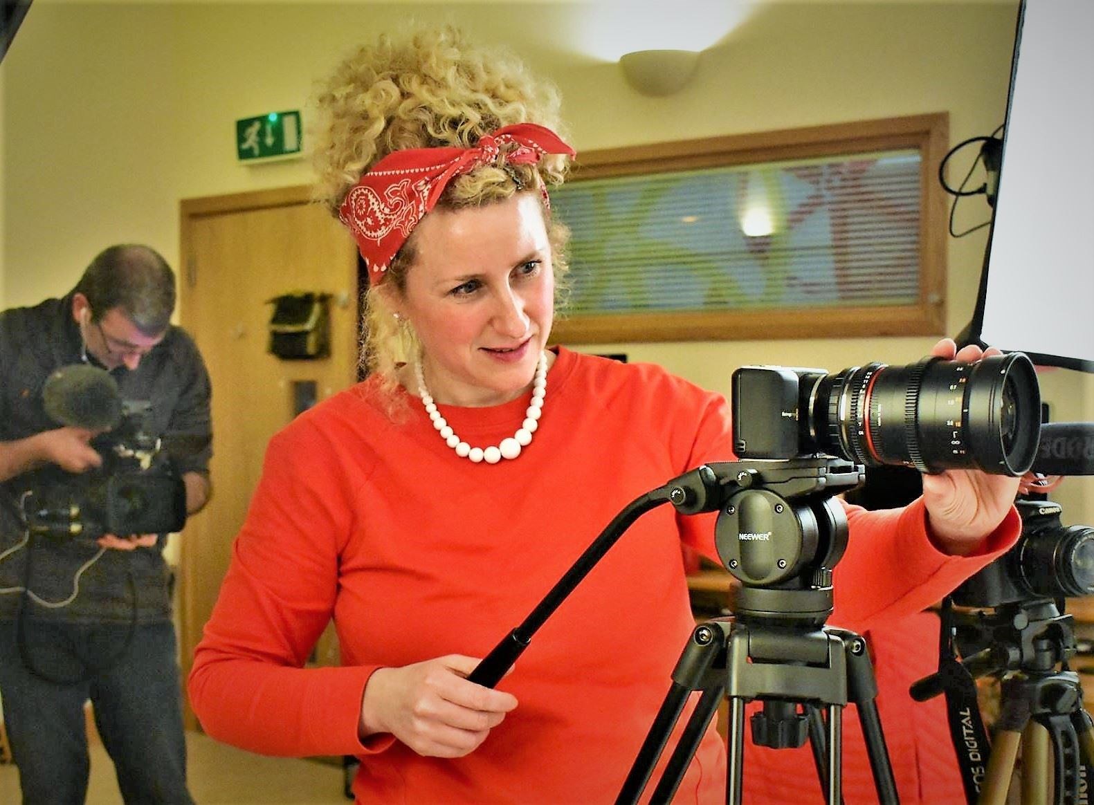 Project manager of the scheme, Wilma Smith, is an established filmmaker in Glasgow and is looking for 'rurally excluded' talent.
