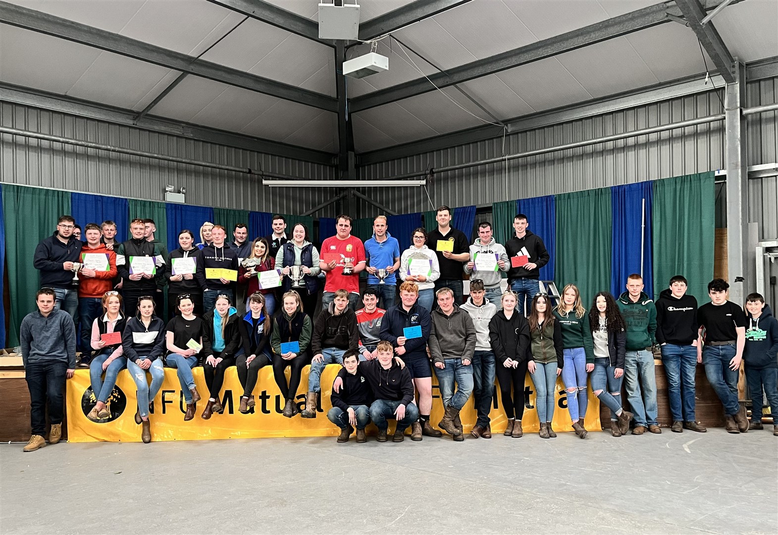 Young farmers competition winners in a field of their own after Highland Rally at Black Isle Showground