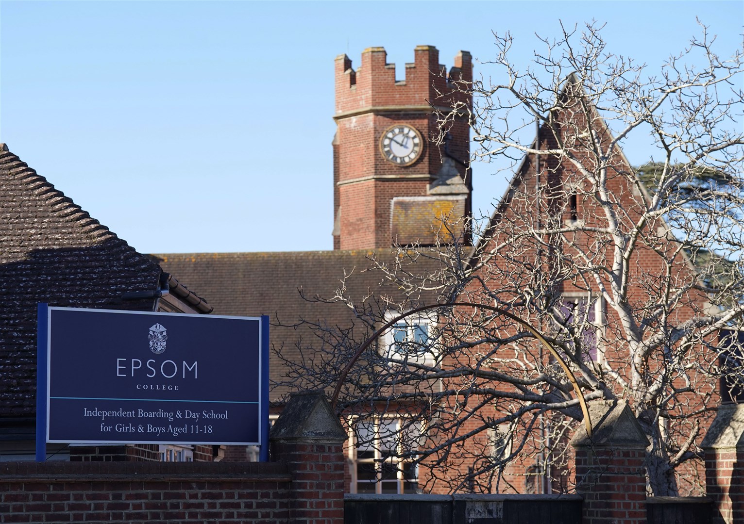 Epsom College in Surrey (Stefan Rousseau/PA)