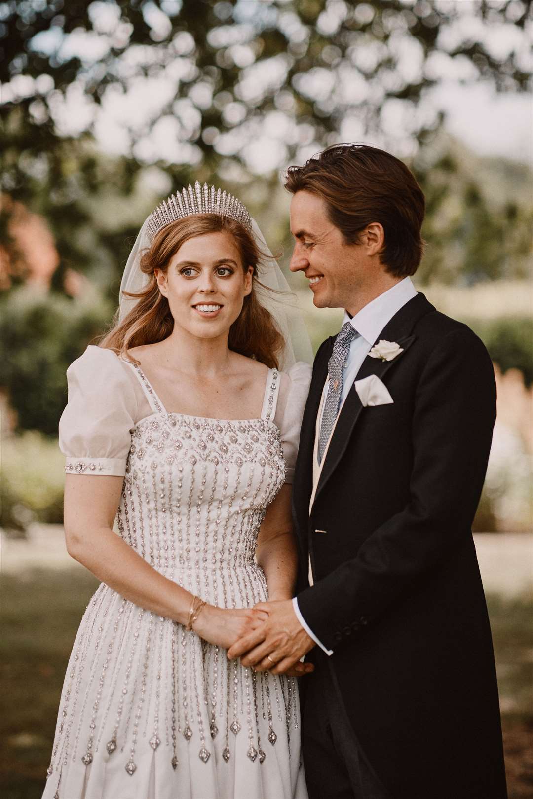 Princess Beatrice and Edoardo Mapelli Mozzi’s wedding day (Benjamin Wheeler/PA)