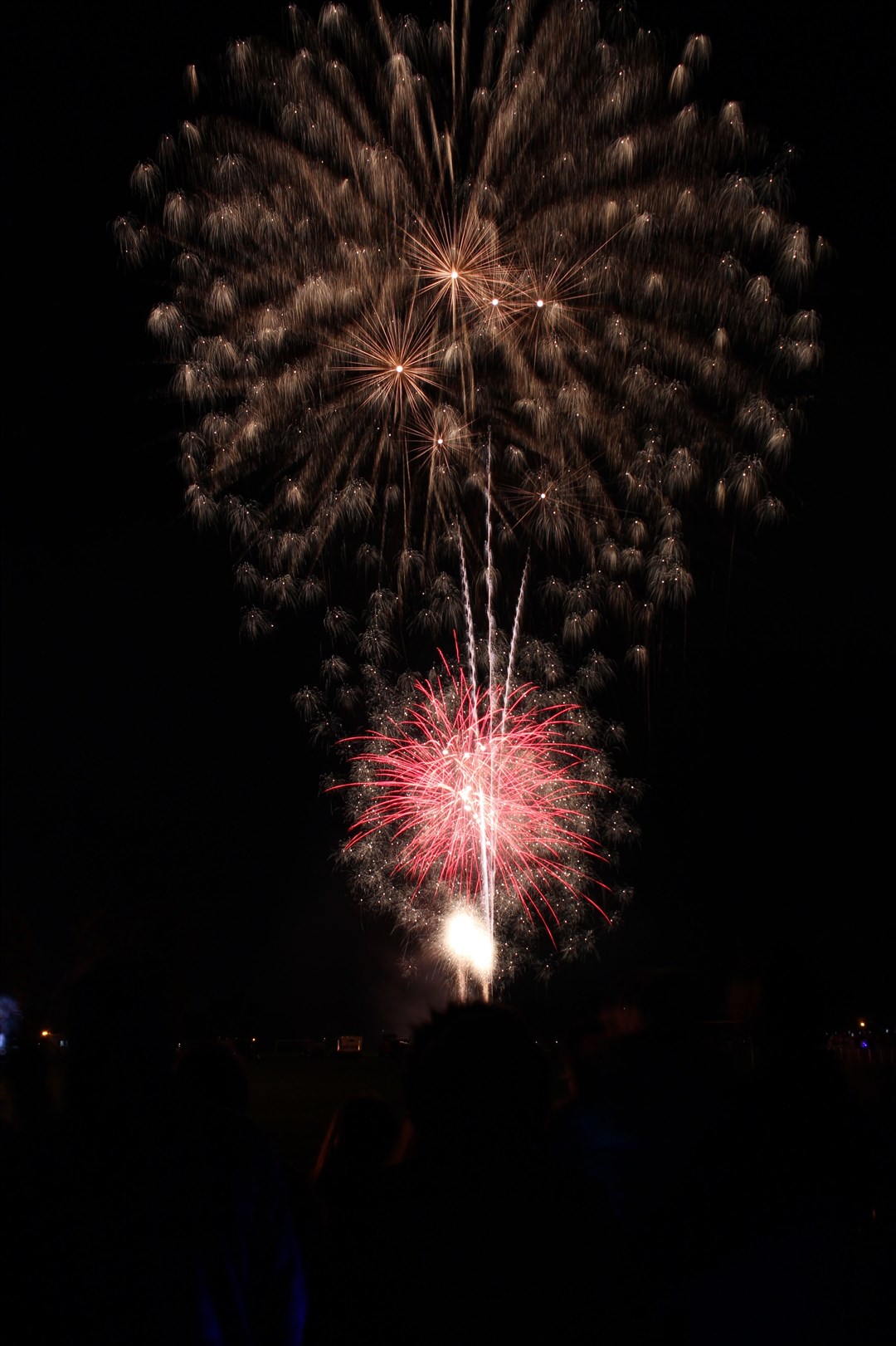 The 2023 bonfire and fireworks show at Bught Park in Inverness. Picture: John Davidson