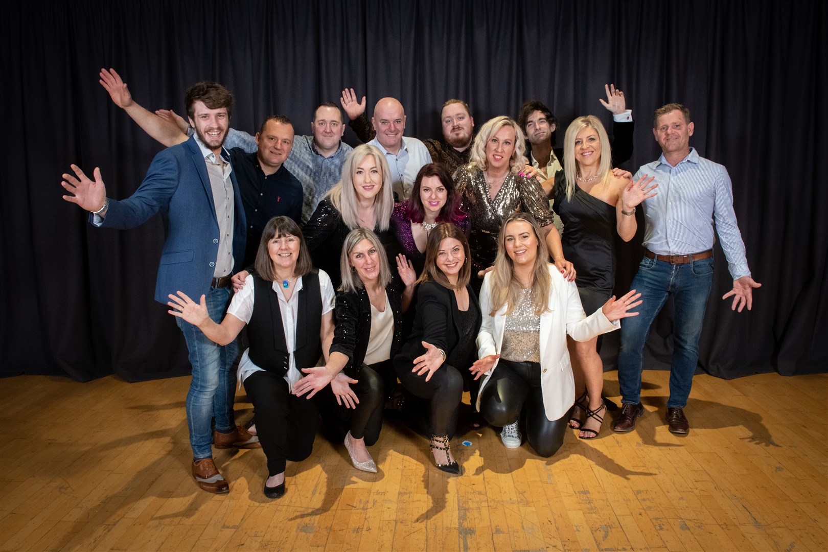Team Thursday group for Strictly Inverness 2023. Picture: Callum Mackay