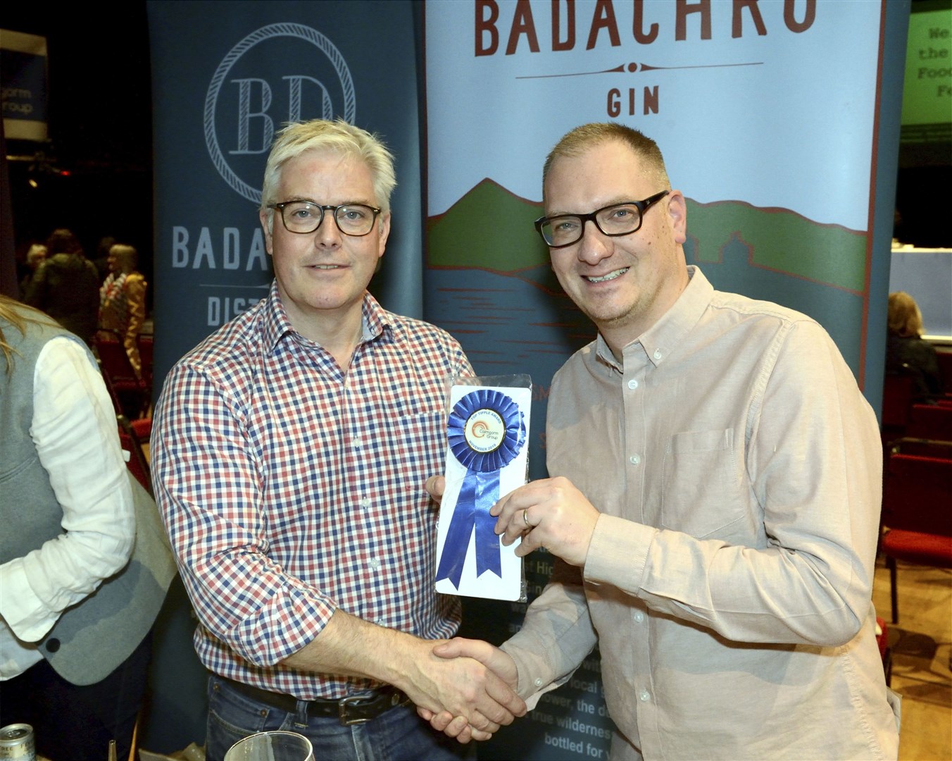 Gordon Quinn of Badachro Gin was another winner.